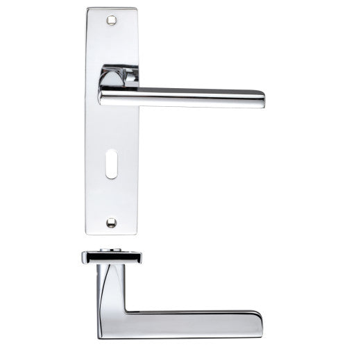Venice lever on lock backplate