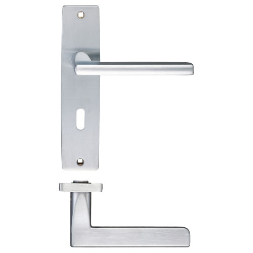 Venice lever on lock backplate