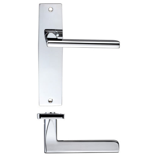 Venice lever on latch backplate