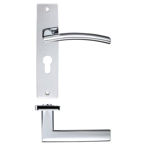 Amalfi lever on euro backplate