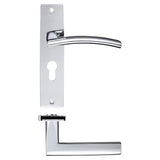 Amalfi lever on euro backplate