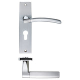 Amalfi lever on euro backplate