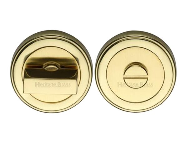 Art Deco Style Round 53mm Diameter Turn & Release