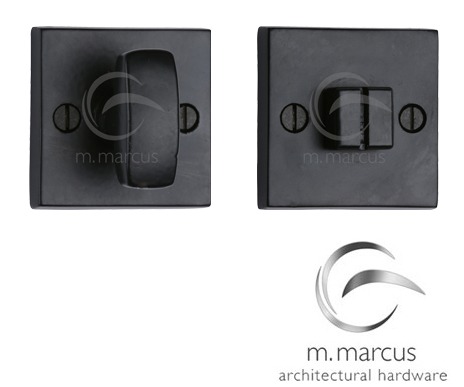 M Marcus Square Turn & Release, Smooth Black Iron