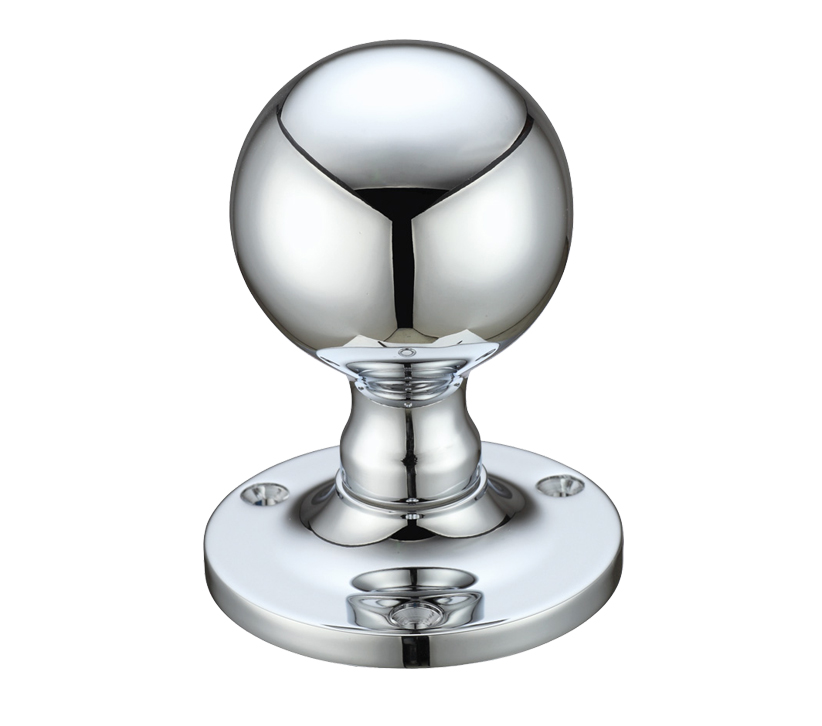 Zoo Hardware Fulton & Bray Ball Mortice Door Knobs, Polished Chrome –  (sold In Pairs)