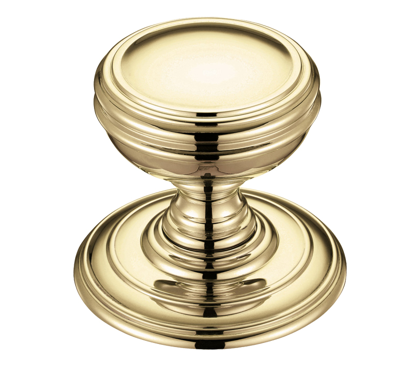 Zoo Hardware Fulton & Bray Concealed Fix Mortice Door Knobs, Polished Brass –  (sold In Pairs)