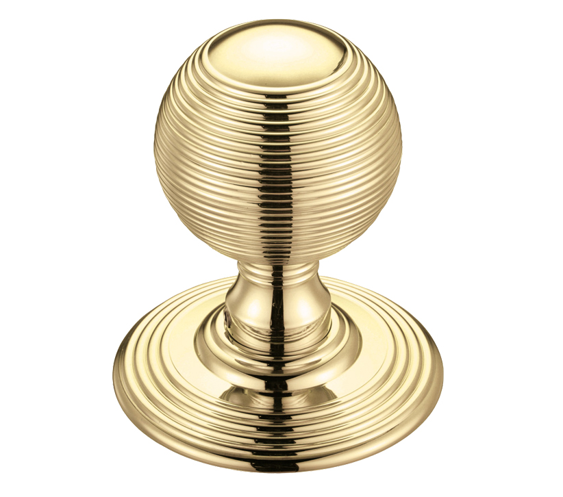 Zoo Hardware Fulton & Bray Ringed Mortice Door Knobs, Polished Brass –  (sold In Pairs)
