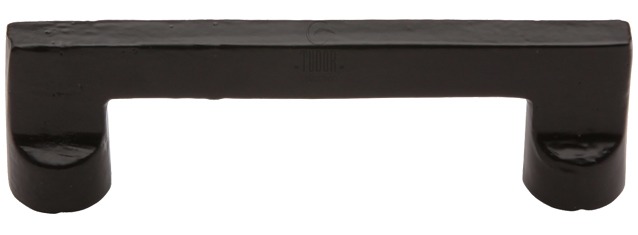 M Marcus Contemporary Cabinet Pull Handle (96mm, 128mm, 160mm Or 192mm), Smooth Black Iron