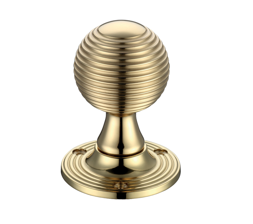 Zoo Hardware Fulton & Bray Queen Anne Mortice Door Knobs, Polished Brass –  (sold In Pairs)