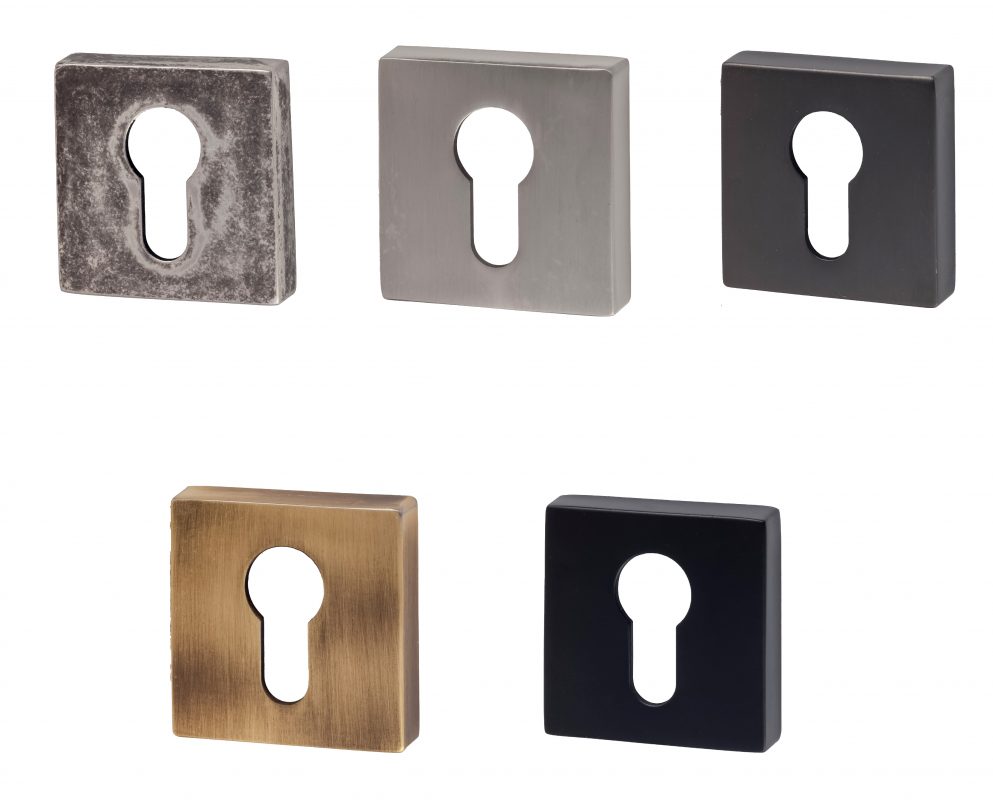 SQUARE cylinder escutcheon Designer Handle