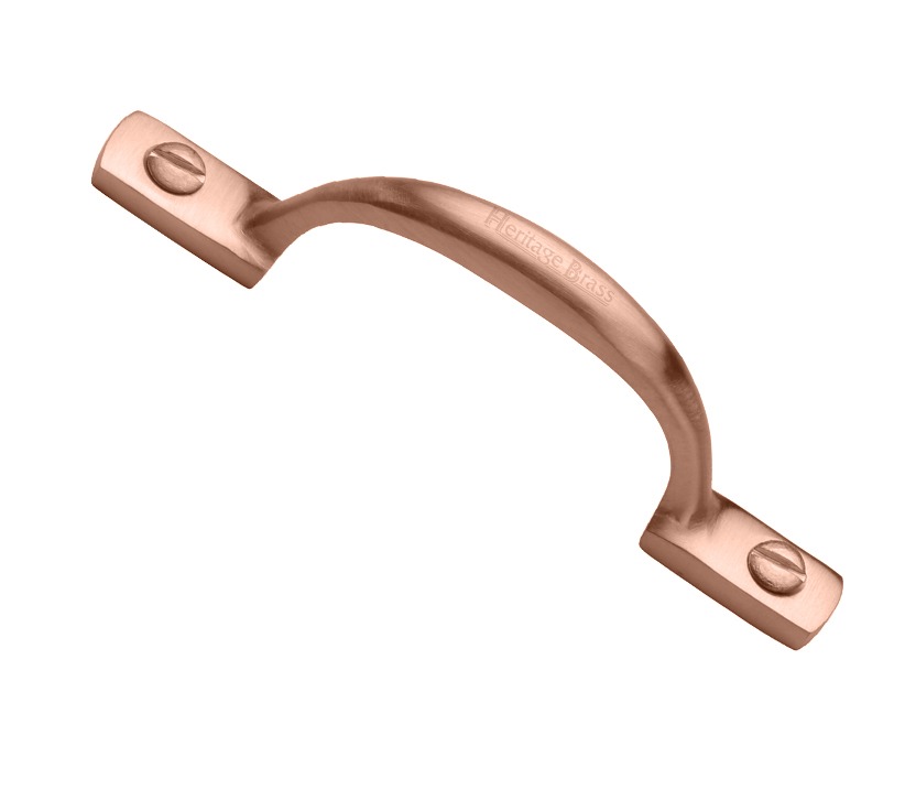 Heritage Brass Shaker Style Window/cabinet Pull Handle  (102mm Or 152mm), Satin Rose Gold