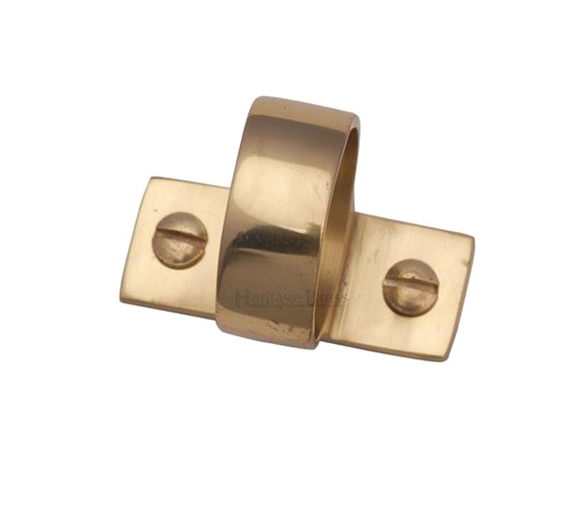 Heritage Brass Sash Ring Lift (internal Diameter 25mm), Polished Brass –