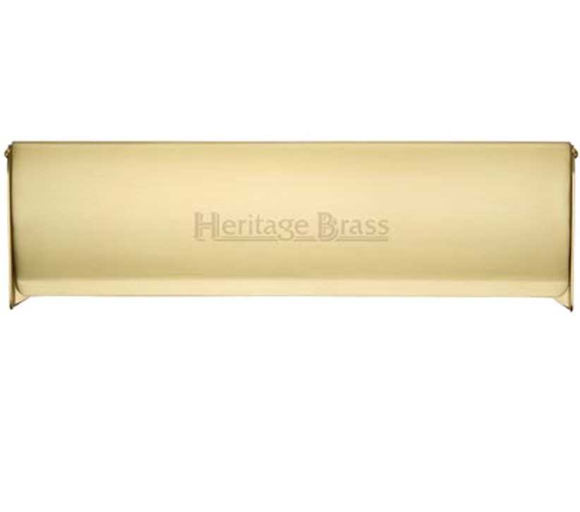 Heritage Brass Large Interior Letter Flap (299mm X 83mm), Satin Brass