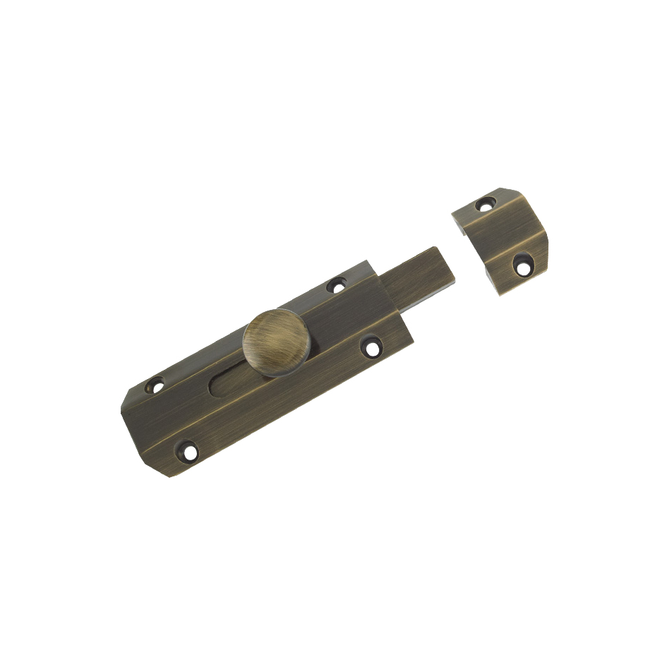 Zoo Hardware Surface Bolts (102mm, 150mm Or 202mm), Florentine Bronze