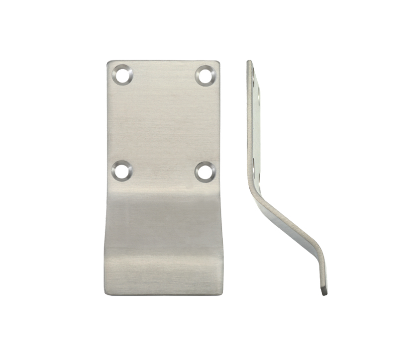 Zoo Hardware Zas Cylinder Latch Pull Blank Profile (88mm X 43mm), Satin Stainless Steel