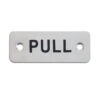Hardware ZAS Radius PULL Finger Plates
