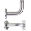 ZAS Handrail Bracket, Satin Stainless Steel
