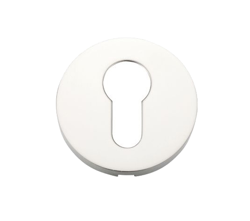 Zoo Hardware Zcs Architectural Euro Profile Escutcheon, Polished Stainless Steel
