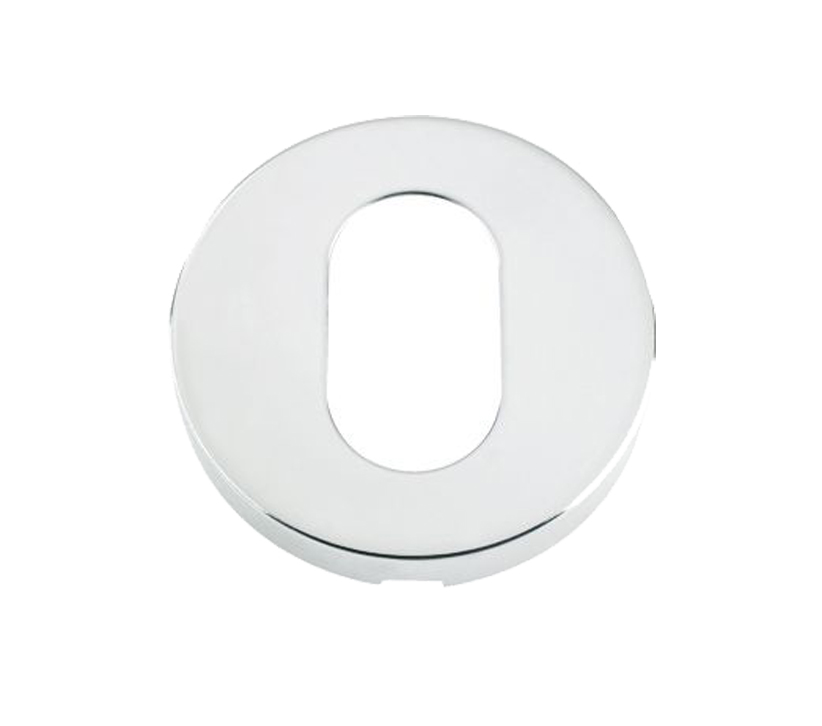 Zoo Hardware Zcs Architectural Oval Profile Escutcheon, Polished Stainless Steel