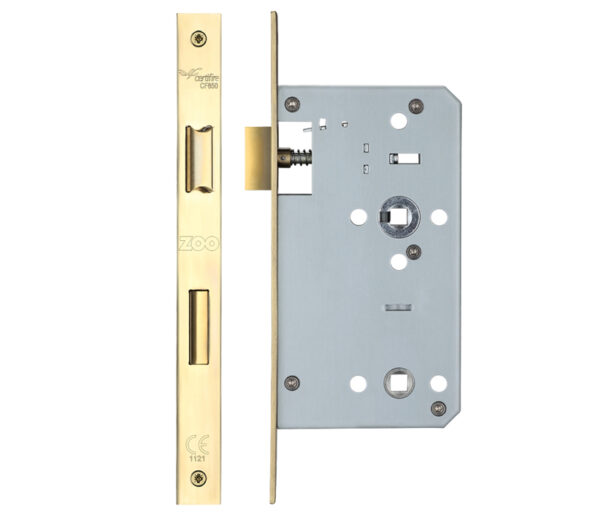 Vier 78mm c/c DIN Bathroom Lock