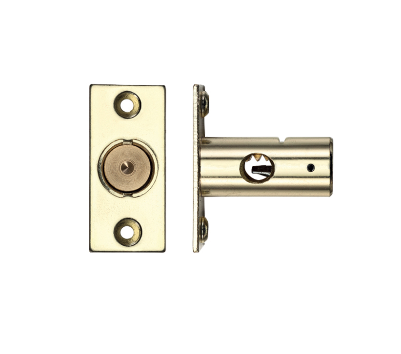 Zoo Hardware Rack Bolt (37mm Or 61mm), Electro Brass
