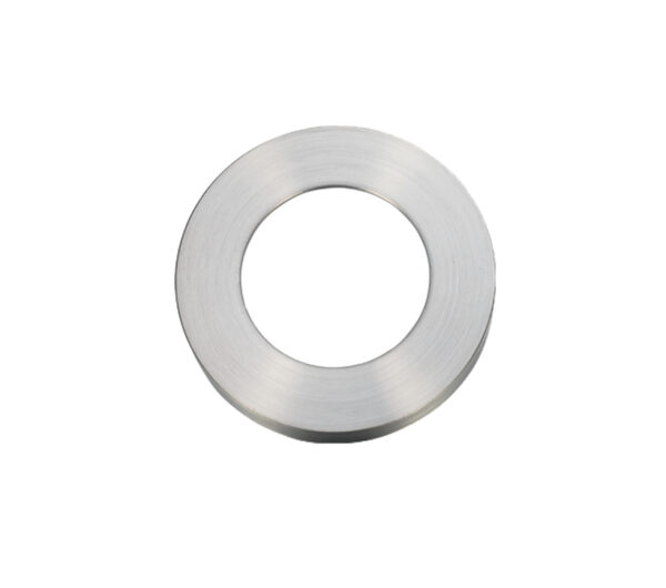 Screw On Rose Pack x 2, Satin Stainless Steel