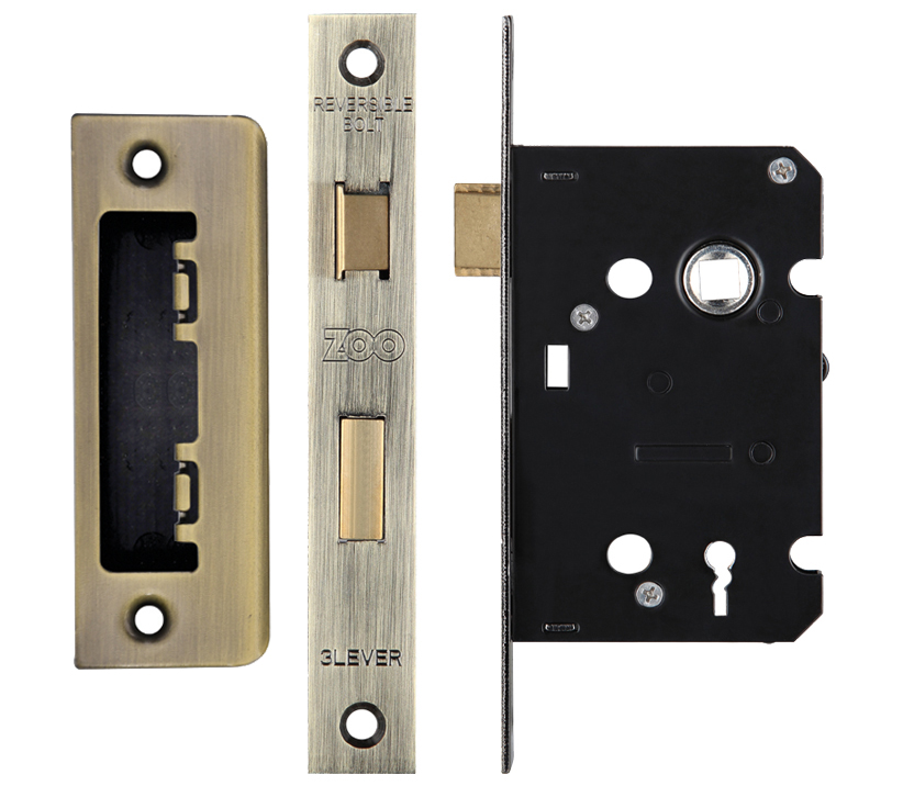 3 Lever Contract Sash Lock (64mm OR 76mm)