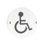 ZSS Door Sign - Disabled Facilities Symbo