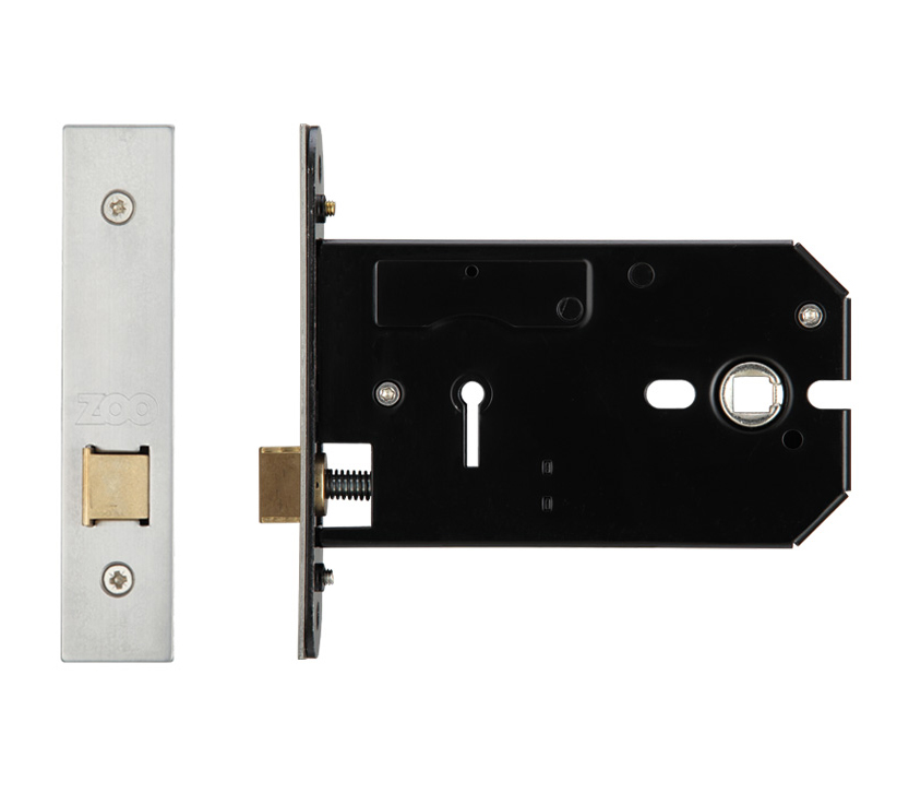 Zoo Hardware Horizontal Latch (127mm Or 152mm), Satin Stainless Steel