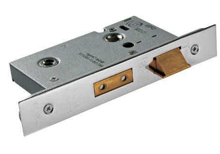 Eurospec Architectural Bathroom Locks, Silver Or Brass Finish Standard (with Optional Extra Finish Face Plates)