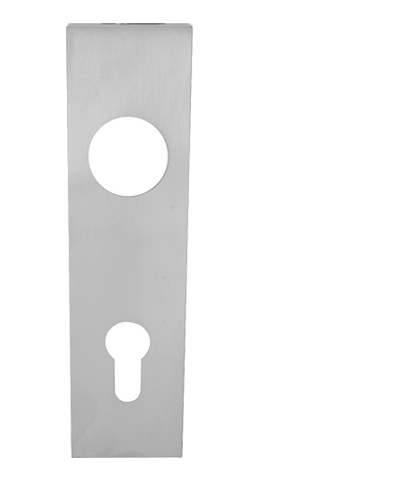 Eurospec Square Stainless Steel Cover Plates, Satin Stainless Steel Finish  (sold In Pairs)