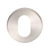 Eurospec Oval Profile Stainless Steel Escutcheons