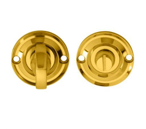Delamain Small Thumbturn & Release (42mm Diameter), Polished Brass