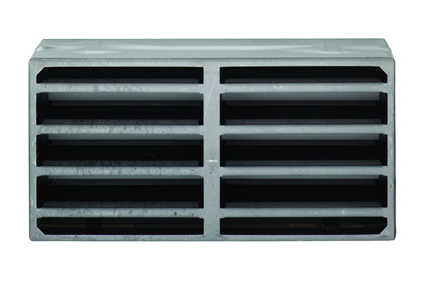 Eurospec Intumescent Air Transfer Vent Grille (various Sizes), Silver