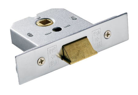 Eurospec Standard 2.5, Or 3   Inch Box Latches (bolt Through) – Silver Or Brass Finish