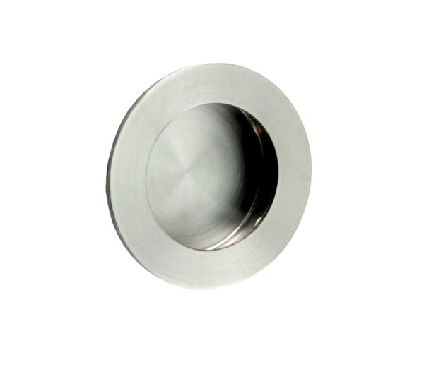 Eurospec Steelworx Circular Flush Pull (50mm OR 80mm Diameter),