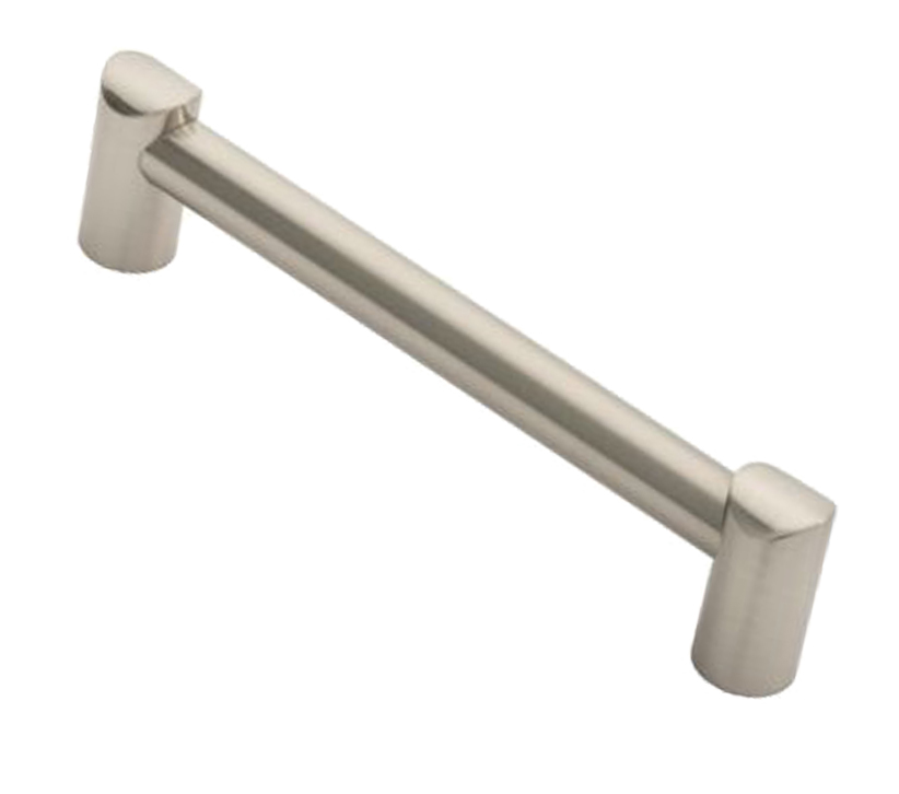 Fingertip Bar Cabinet Pull Handle (160mm Or 224mm C/c), Satin Nickel