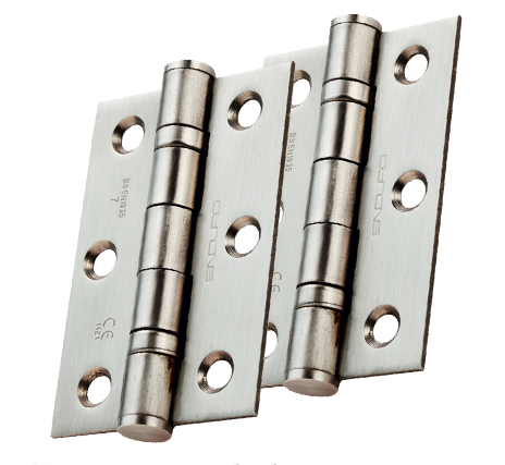 Eurospec 3″ Fire Rated Bearing Hinges – Various Finishes, Sold In Pairs.