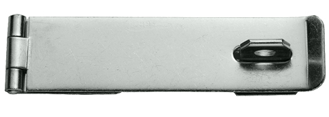 Eurospec Light Pattern Safety Hasp & Staple, (75mm, 114mm Or 150mm), Zinc Plate