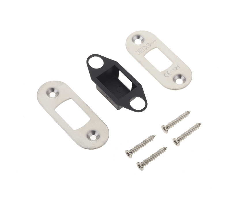 Frelan Hardware Radius Accessory Pack For Jl-hdb Heavy Duty Deadbolts, Polished Stainless Steel