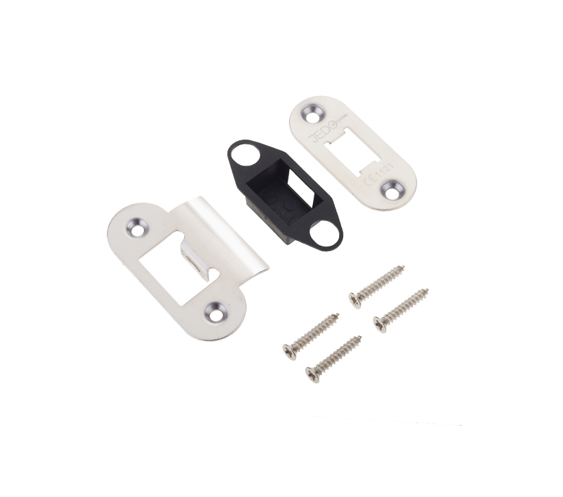 Frelan Hardware Radius Accessory Pack For Jl-hdt Heavy Duty Latches, Polished Stainless Steel