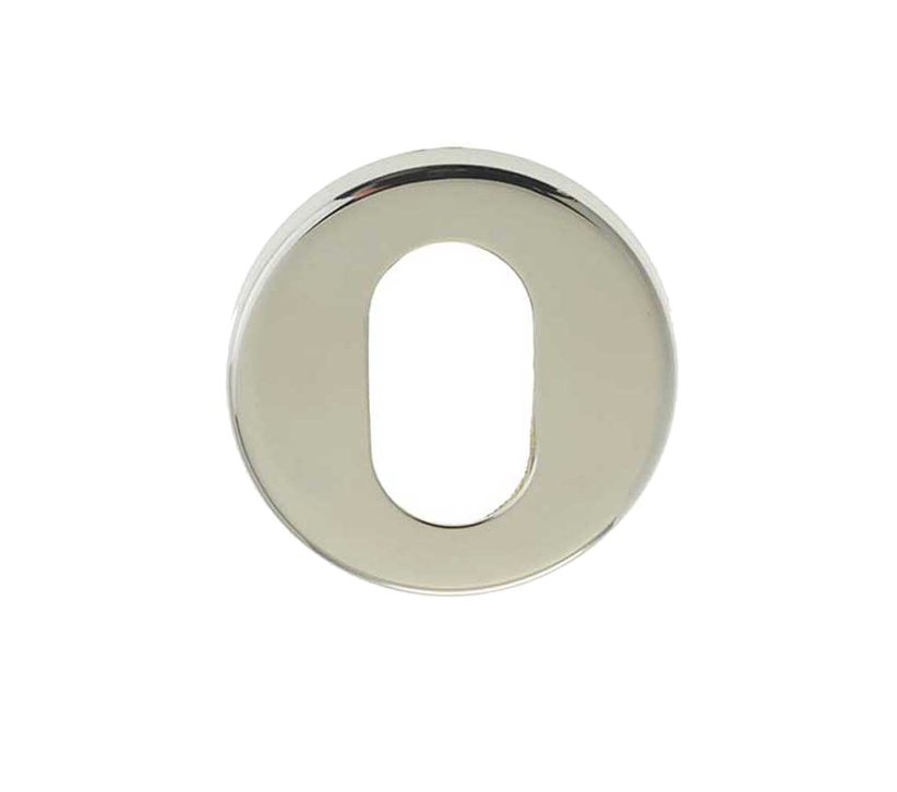 Frelan Hardware Oval Profile Escutcheon (52mm X 5mm Or 52mm X 8mm), Polished Stainless Steel