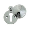 Standard Profile Reeded Covered Escutcheon