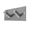 Double Robe Hook On Backplate