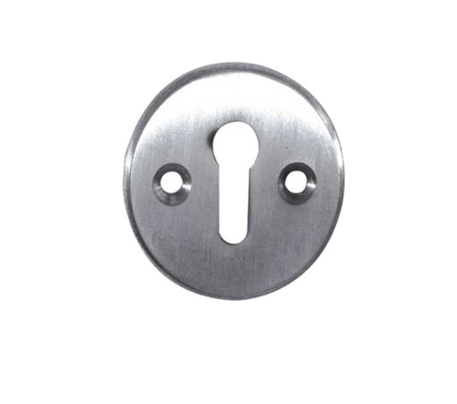 Standard Profile Escutcheon (40mm Diameter), Satin Chrome