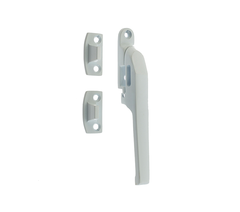 Frelan Hardware Non-lockable Window Fastener (124mm), White