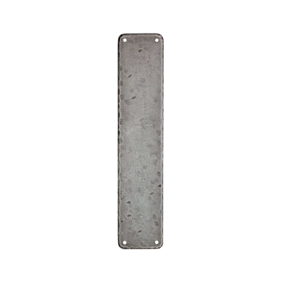 Ludlow Foundries Push Plate (315mm X 65mm), Pewter Finish
