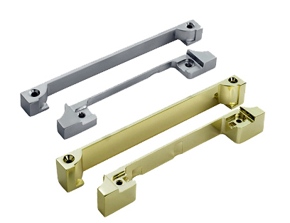 Eurospec Rebate Sets For Long Case Locks And Latches – Silver Or Brass Finish