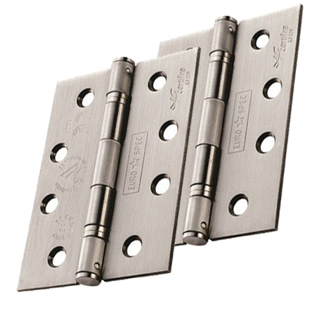 Eurospec Enduro 4 Inch Grade 13 Slim Knuckle Hinges, Polished Or Satin Stainless Steel Finish (sold In Pairs)