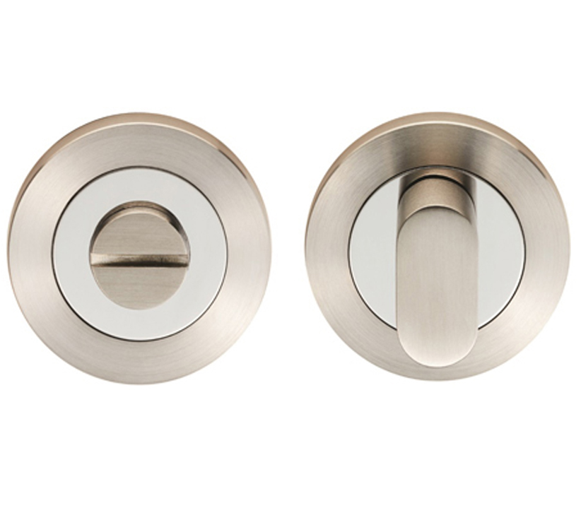 Eurospec Turn & Release, Duo Finish Polished Stainless Steel & Satin Stainless Steel